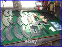 100 pc+ Lot Vintage Aurora Model Motoring Slot Car Track Accessories Daredevil