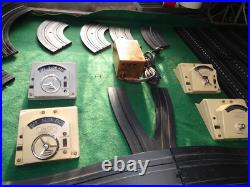 100 pc+ Lot Vintage Aurora Model Motoring Slot Car Track Accessories Daredevil