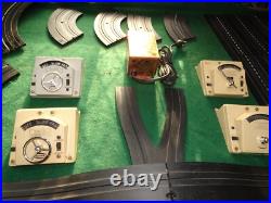 100 pc+ Lot Vintage Aurora Model Motoring Slot Car Track Accessories Daredevil