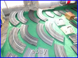 100 pc+ Lot Vintage Aurora Model Motoring Slot Car Track Accessories Daredevil 100 pc+ Lot Vintage Aurora Model Motoring Slot Car Track Accessories Daredevil