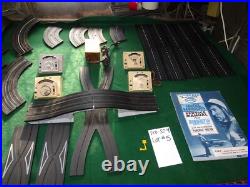 100 pc+ Lot Vintage Aurora Model Motoring Slot Car Track Accessories Daredevil 100 pc+ Lot Vintage Aurora Model Motoring Slot Car Track Accessories Daredevil