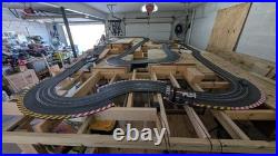 11' x 18' Carrera 1/32 Elevated Road America Layout Digital + Analog Modular