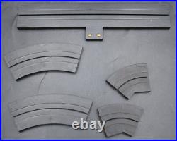 12pc 1960s Aurora USA LOCK & JOINER Single Lane Junction Turn Off HO Slot Car