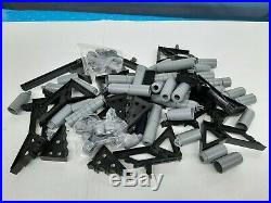 132 Hornby Scalextric Giant Lot 55 Track Pieces 4-Controllers Boarders Rails
