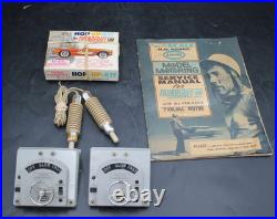 14lbs 1960s Aurora HO Slot Car LOCK & JOINER RACE TRACK Good Used