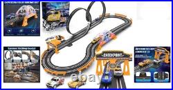 18ft Slot Car Race Track Set with 4 High-Speed Cars Ultimate Racing Gift
