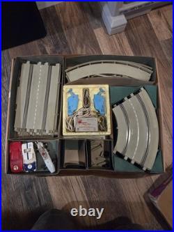 1966 MONOGRAM Lemans Road Race Slot Car & Track Set Ford GT Ferrar Original Box