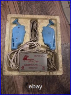 1966 MONOGRAM Lemans Road Race Slot Car & Track Set Ford GT Ferrar Original Box