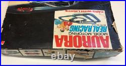 1970 Aurora Model Motoring Real Racing Track HO Scale With 2 Cars See Condition