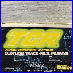 1977 Ideal TCR Lighted Blazers Rare Glo Charger Special Slotless Track Race Set
