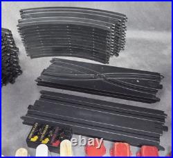 1977 Tyco Nite-Glow Empire 1000 Slot Car Set HUGE 50ft+ Track Original Owner