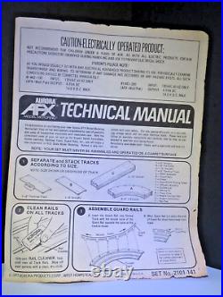 1977 VINTAGE AURORA AFX Model Monitoring Racing Set No #2101-141 Extra Track