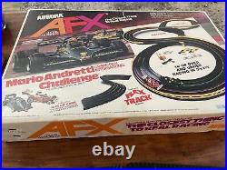 1979 Aurora AFX Mario Andretti Challenge Grand Prix W Flex Track 1 Car, 99%