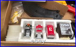 1979 Tyco Command Control Detour Slot Less Track &`90 Tyco Days Of Thunder Track