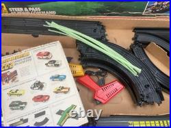 1979 Tyco Command Control Detour Slot Less Track &`90 Tyco Days Of Thunder Track