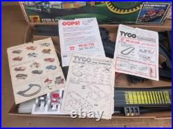 1979 Tyco Command Control Detour Slot Less Track &`90 Tyco Days Of Thunder Track