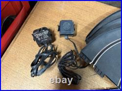 1980s Bachmann SuperTrax 1/32 Slot Car Racing Lot With 4 Cars, Tracks, Remotes +