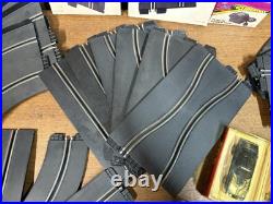 1980s Bachmann SuperTrax 1/32 Slot Car Racing Lot With 4 Cars, Tracks, Remotes +