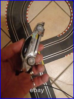 1980s Working Slot Car Track And 2 Cars