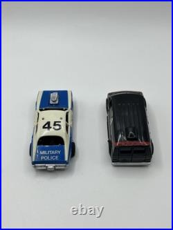 1983 Tyco A-Team Action Racing Track Slot Car Set With Vehicles Not Working
