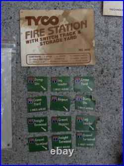 1983 US-1 Trucking Fire Alert! Set 3214 Tyco Electric HO Slot Track As Is 1983 US-1 Trucking Fire Alert! Set 3214 Tyco Electric HO Slot Track As Is