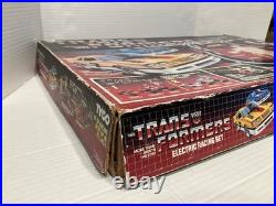 1985 Vintage TYCO Transformers Generation 1 G1 Electric Racing Car Set HO Scale