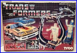 1985 Vintage TYCO Transformers Generation 1 G1 Electric Racing Car Set HO Scale