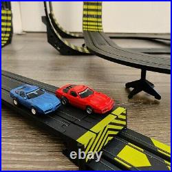 1989 TYCO 6229 Sky Climber Cliff Hangers Slot Car Race Track Complete & Works