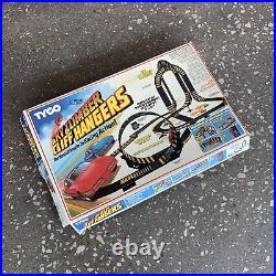1989 Vintage Tyco Sky Climber Cliff Hangers Corvette Car Track In Box No. 6229