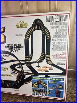 1989 Vintage Tyco Sky Climber Cliff Hangers Slot Car Track In Box 6229 98% Test