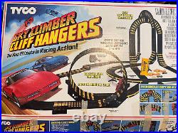 1989 Vintage Tyco Sky Climber Cliff Hangers Slot Car Track In Box No. 6229 XLNT