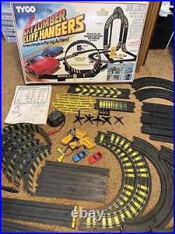 1989 Vintage Tyco Sky Climber Cliff Hangers Slot Car Track In Box No. 6229 XLNT