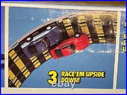 1989 Vintage Tyco Sky Climber Cliff Hangers Slot Car Track In Box No. 6229 XLNT