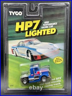 1990 Tyco HP7 LIGHTED BLUE PETERBILT TRACTOR 6944 HO free ship AFX Slot Track