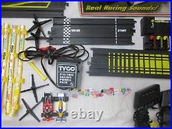 1992 TYCO Super Sound Electric Racing Slot Cars Race Track Set