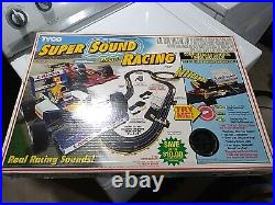 1992 Tyco 6209 Super Sound Electric Racing Slot Car Track NOS SEALED F1 INDY