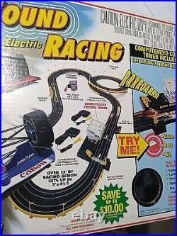 1992 Tyco 6209 Super Sound Electric Racing Slot Car Track NOS SEALED F1 INDY