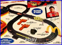 1993 Life-Like McDonald's Race Team Challenge 2 Lane HO Racing Track Slot Cars