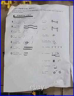 1993 Marchon MR-1 Grand Prix Slot Car Racing Track With Extra Tracks No Cars