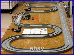 1993 UNUSED TYCO TCR Slotless Slot Car Total Control RACE SET 20ft + 3 Vehicles