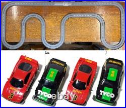 1993 Unused DOUBLE TROUBLE 22ft TYCO TCR HO Slotless Car Race Set with 4 Cars 1993 Unused DOUBLE TROUBLE 22ft TYCO TCR HO Slotless Car Race Set with 4 Cars