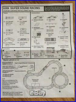 1994, Tyco, 4-lane Racing Set (missing Cars), + Super Sound Racing (partial Set)