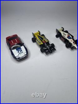 1995 TOMY #9868 HO SCALE AFX SUPER G GIANT RACEWAY SLOT CAR TRACK With3 CARS
