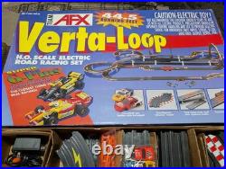 1995 Tomy AFX Verta-Loop HO Slot Car Set