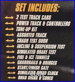 1999 Life-Like Disney Test Track HO Scale Slot Car Race Set NEW and RARE