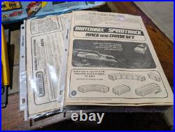 2 Matchbox Speed Track Slot Car Sets with6 Cars