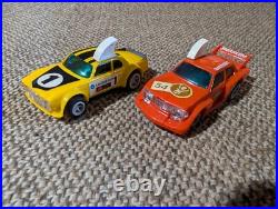 2 Matchbox Speed Track Slot Car Sets with6 Cars