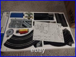 2003 Hot Wheels Streets Of Glory Slot Car Track Honda Civic Toyota Supra New