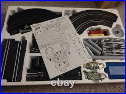 2003 Hot Wheels Streets Of Glory Slot Car Track Honda Civic Toyota Supra New