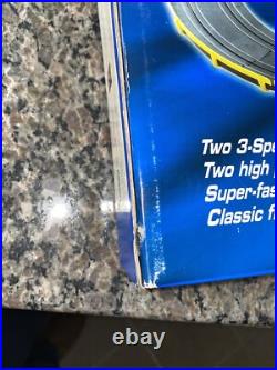 2005 Hot Wheels STREET SPEED CHALLENGE Slot Car Track CHARGER & SUPERBIRD SEALED